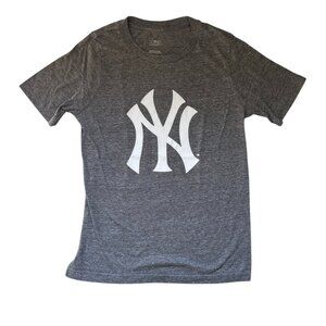 NY Yankees Aaron Judge YL 14/16 Gray Tshirt - EUC